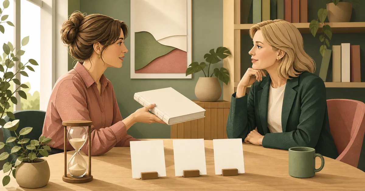 Illustration om: Pitch dit manuskript til forlag på 3 min