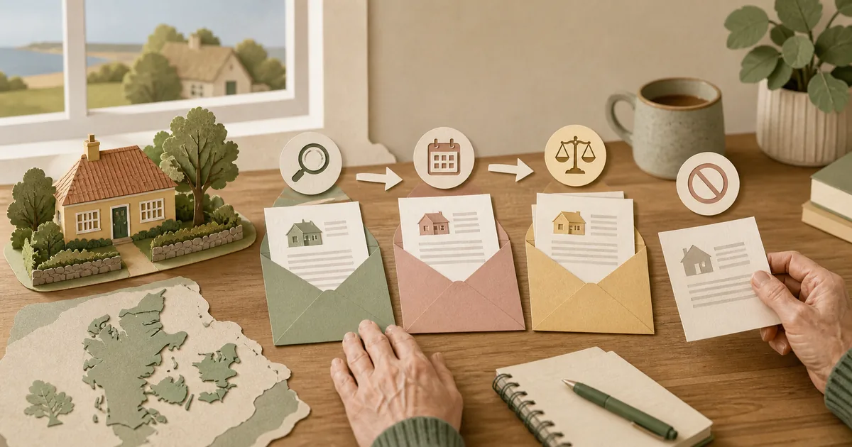 Illustration for: A letter about your Danish property assessment? Find the letter type first