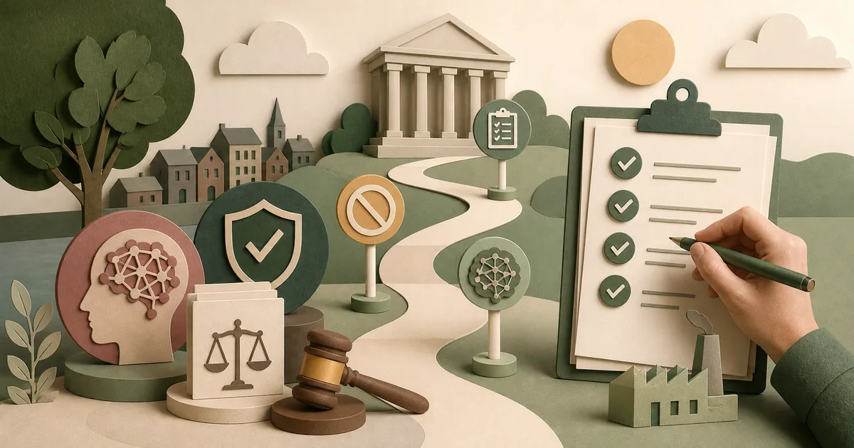 Illustration om: EU AI Act: Hvad de nye AI-regler betyder for dig i 2026