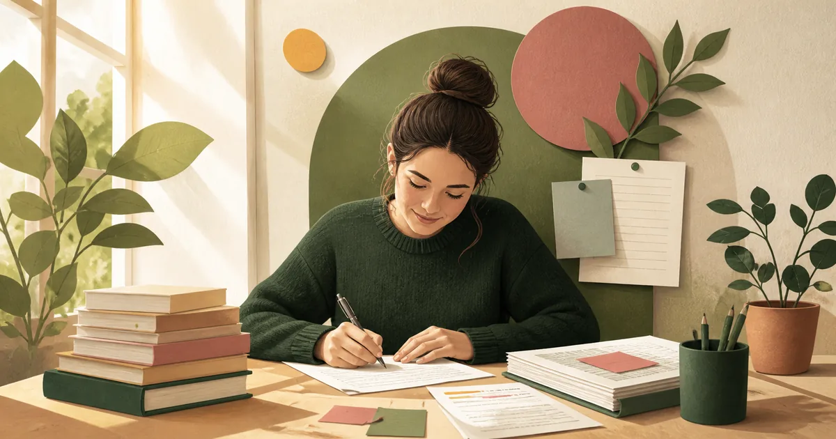 Studerende forbereder reeksamen med en forbedret og realistisk studieplan
